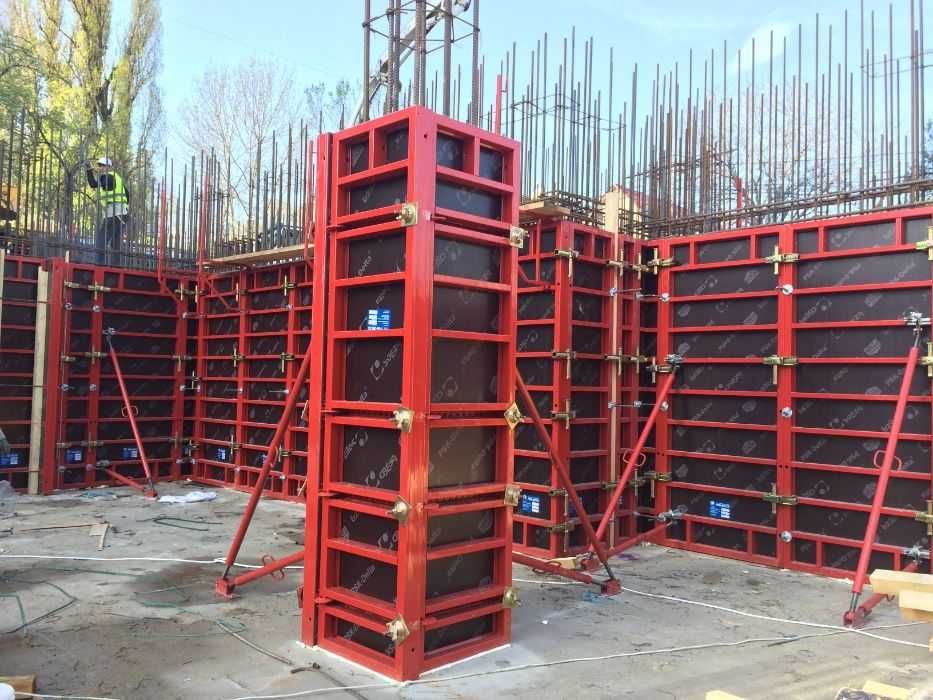 Аренда опалубки для стен и фундамента