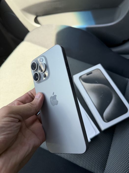 Iphone 15 pro max 256 silver