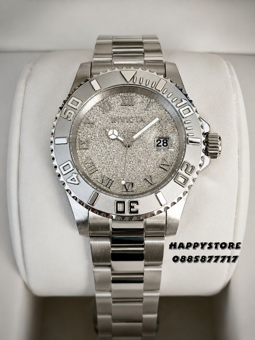 INVICTA Swiss Diamond Silver 40 mm women, Инвикта нов дамски часовник