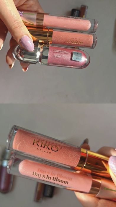 Kiko Milano нови оригинални 3D гланцове с блясък, балсами, червила