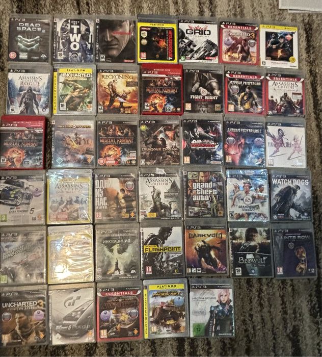 Диски PS3 большой выбор