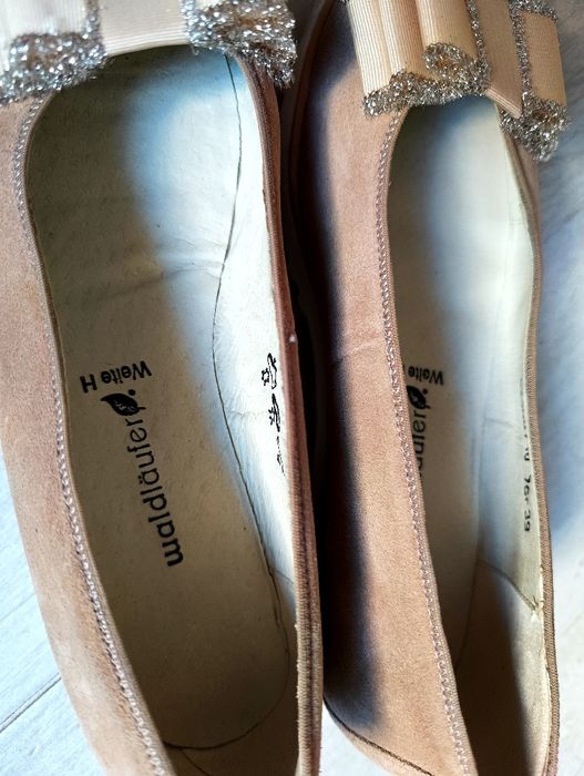 Balerini din piele Waldlaufer  made in Germany