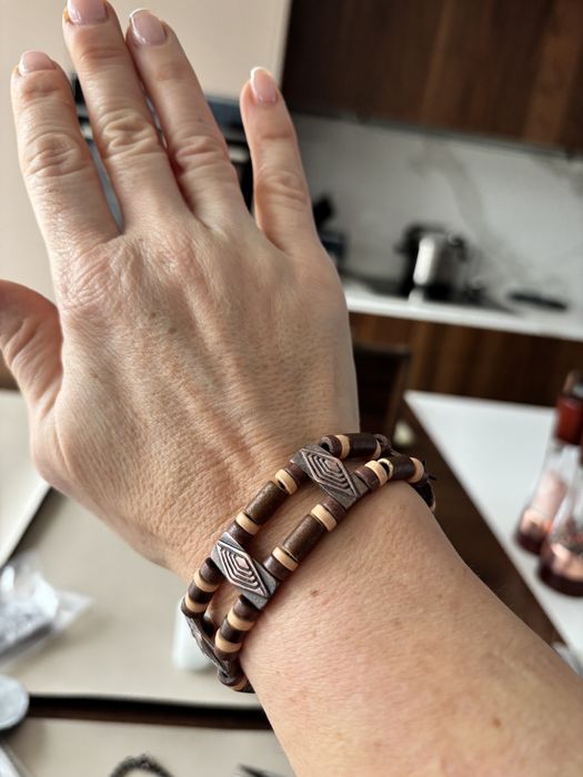 Бохо дървен комплект