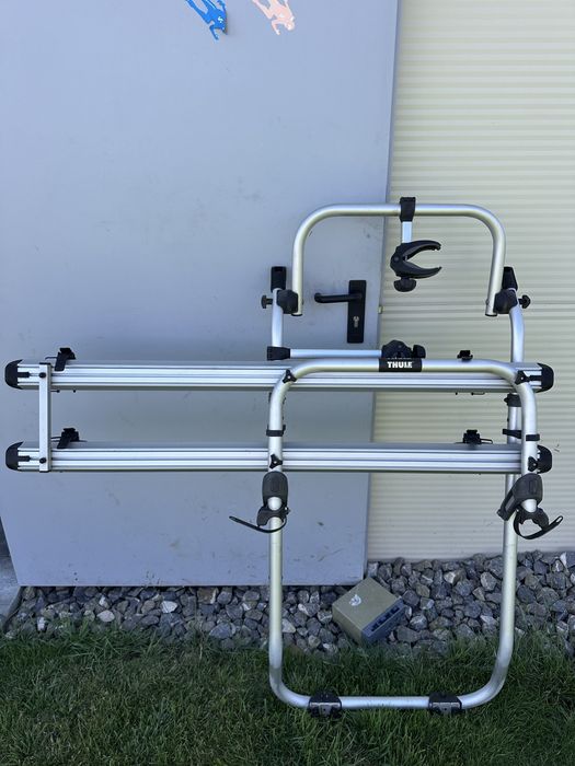 Suport doua biciclete pentru usa spate Fiat Ducato, Citroen, peugeout autorulota cu doua usi