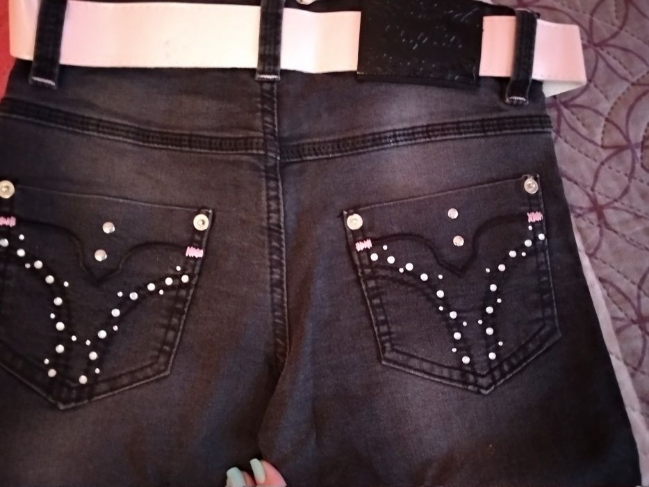 Брюки джинсовые