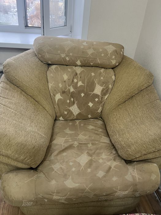 Диван раскладной с креслами