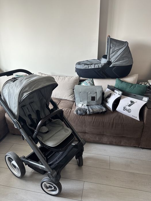 Количка Mutsy I2 шаси+седалка+кош за новородено+аксесоари