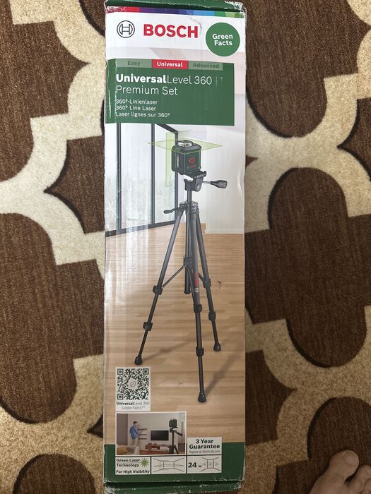 лазерен нивелир Bosch UniversalLevel 360 – Premium Set.