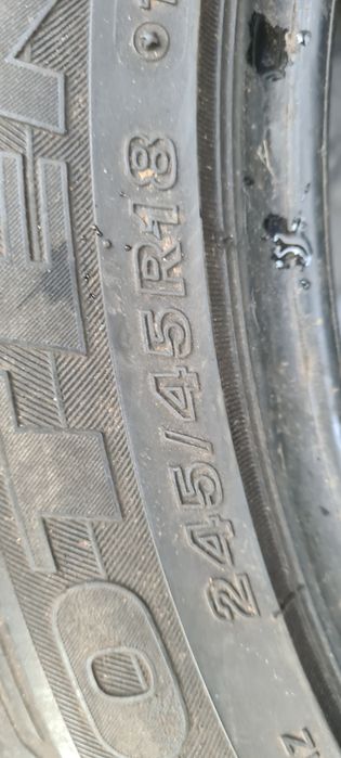 Гуми 245 45 18 бриджстоун