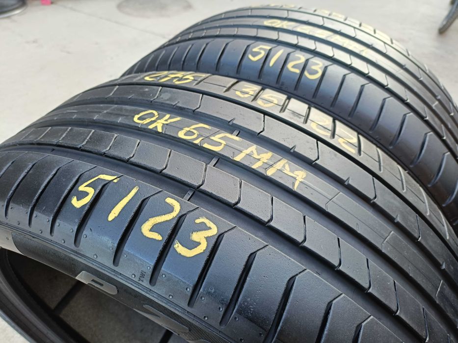 Set 4 anvelope vara 275 35 22 cu 315 30 22 pirelli p zero pz4 dot 2024