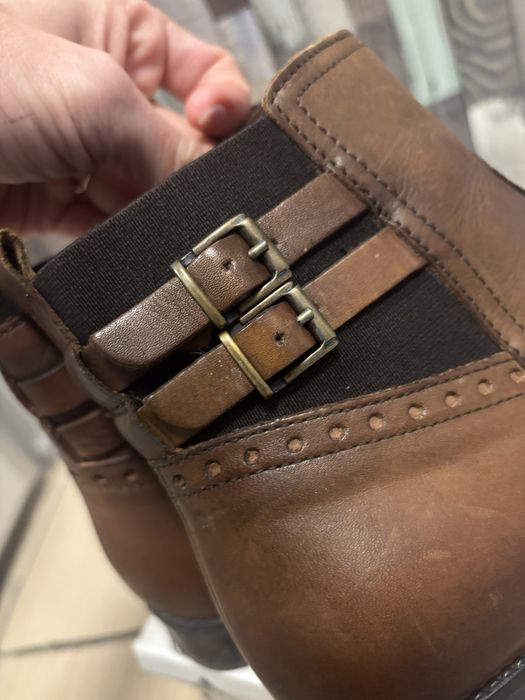 Дамски кожени боти