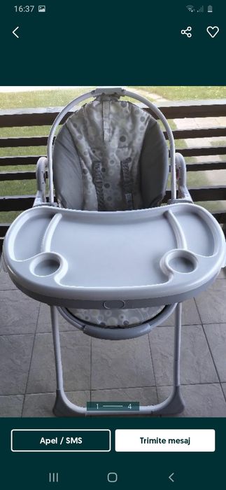 Scaun  pliabil bebe.
