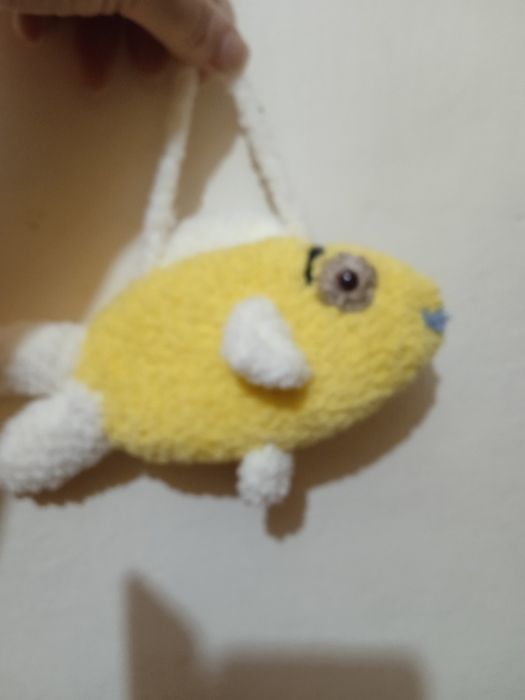 Рыба плюшевая игрушка