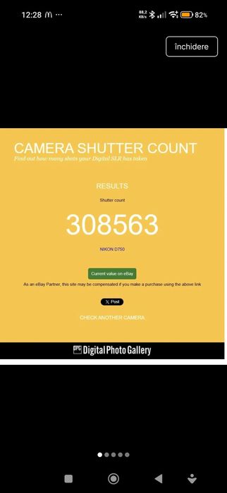 Nikon D750 3 camere la vânzare