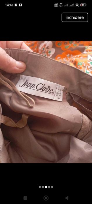 Costum fusta și sacou bej