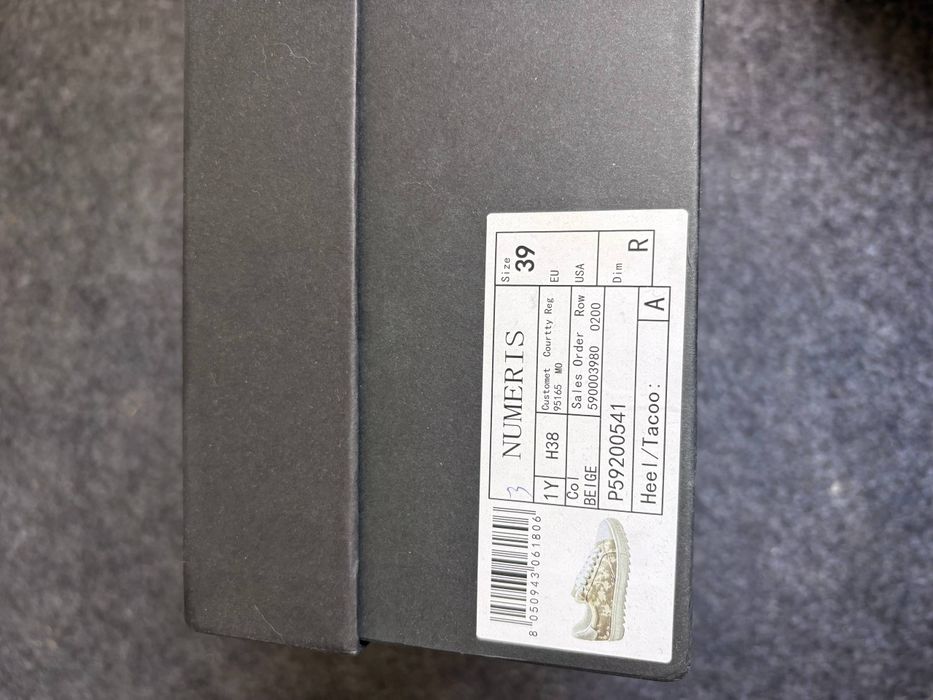 Numeris shoes большемерят читай описание