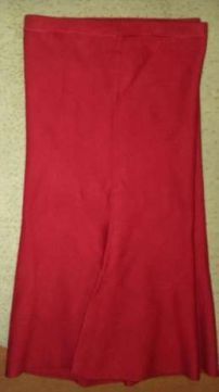 Fusta rosie C&A, nr.XL, noua!