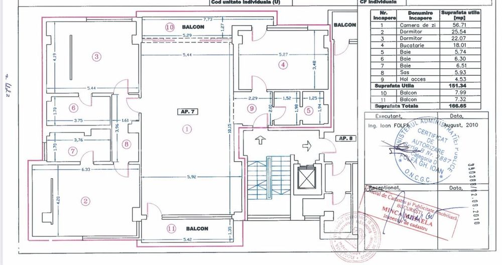 Kiseleff, Apartament 3 Camere,  151 Mp Utili, Langa Parc!