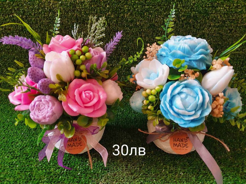 Ароматни сапунени цветя