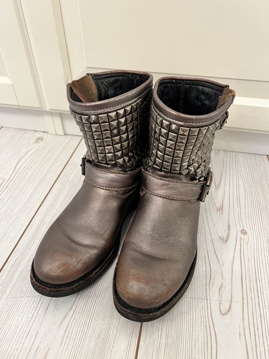Bocanci ASH culoare gri
