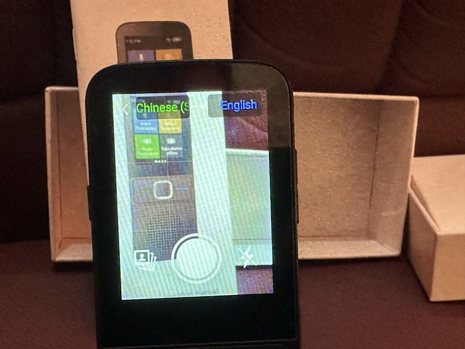 Чисто нов цифров преводач с изкуствен интелект, 136 езика, 8GB