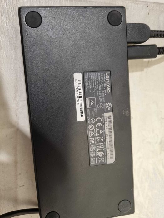 Docking station lenovo thinkpad thunderbolt usb-c type: 40a9