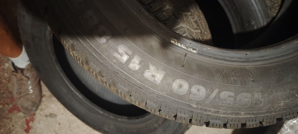 4бр 195 60 15ц Riken Зимни