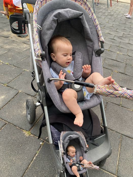 Детска колкчка Stokke 3 части - летен, зимен кош и столче