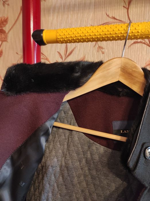 Пальто мужское чёрное