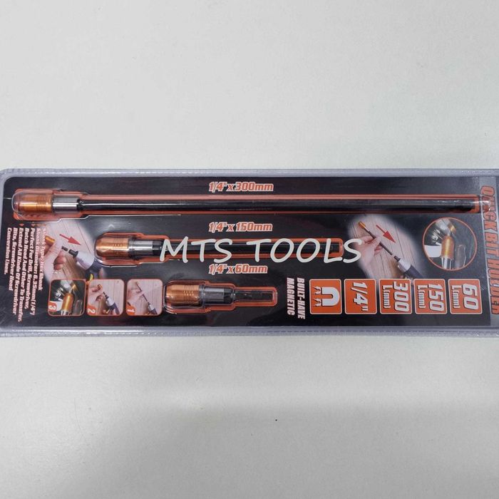 Set prelungitoare magnetice bit 1/4 60 150 300mm