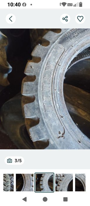 Cauciucuri utilaj agricol 570/12