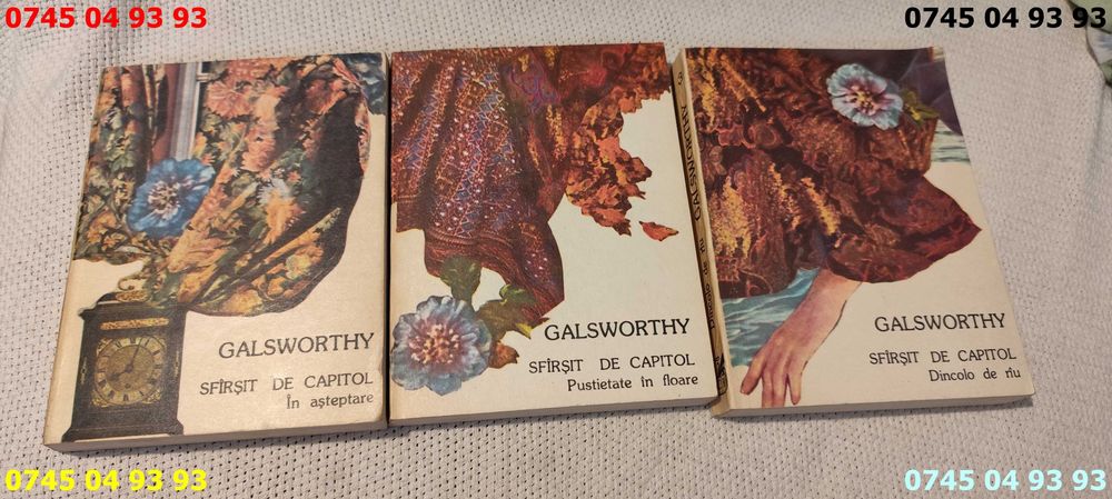 carte carti galsworthy sfarsit de capitol 3 vol. pret pe toate 3