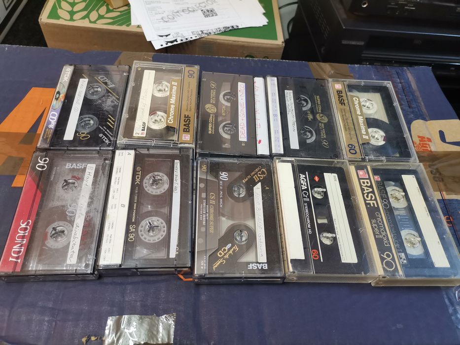 Acc pachet casete audio basf agfa