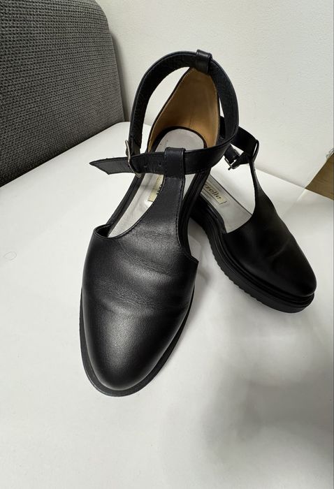 Pantofi piele negri 36