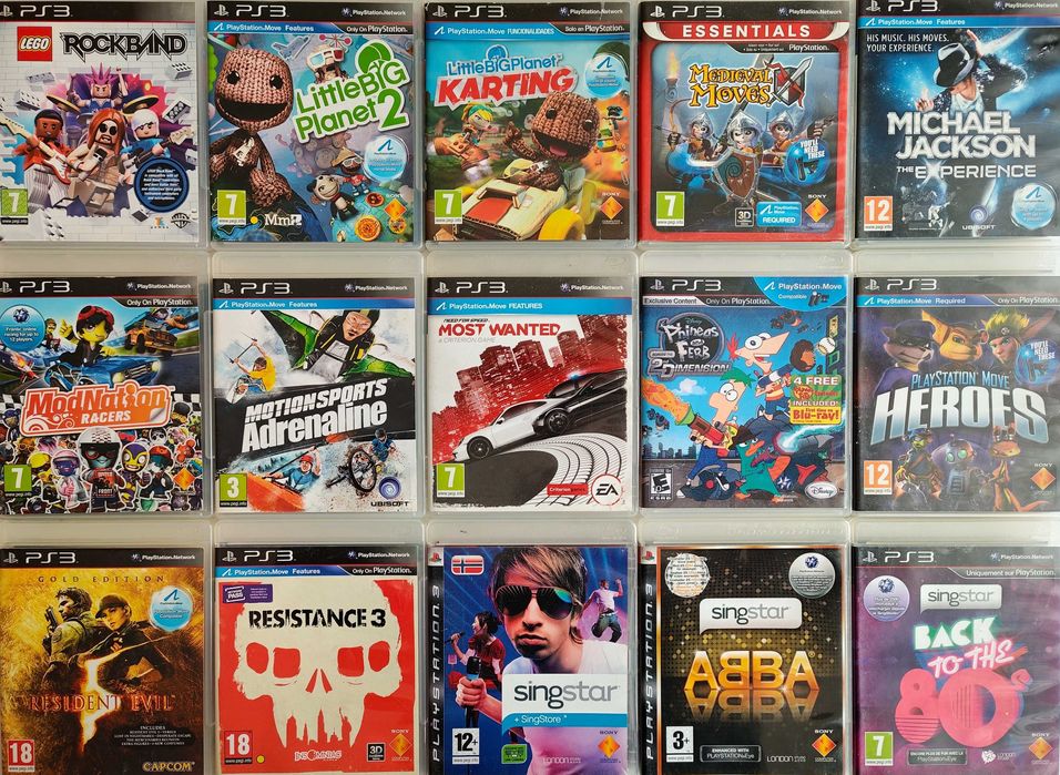 ХИТ MOVE/МУУВ игри за PlayStation 3/PS3/ПС3/Плейстейшън 3
