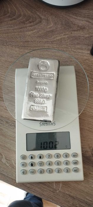 Сребърно кюлче..