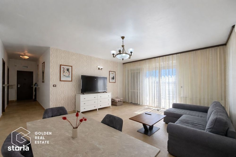 Penthouse Ared Uta, amenajat modern, vedere panoramica spre Stadionul