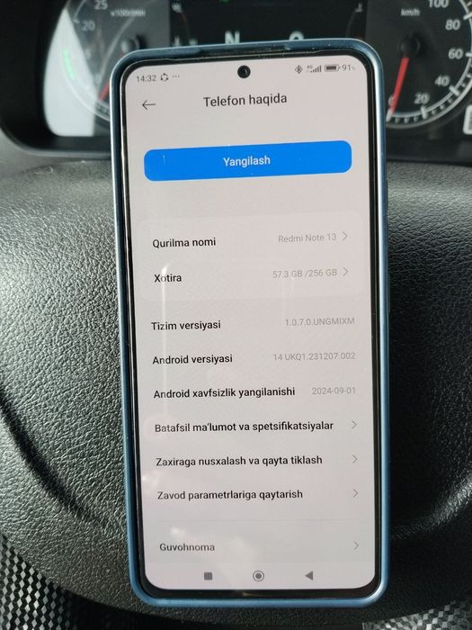 Redmi not 13 sotiladi