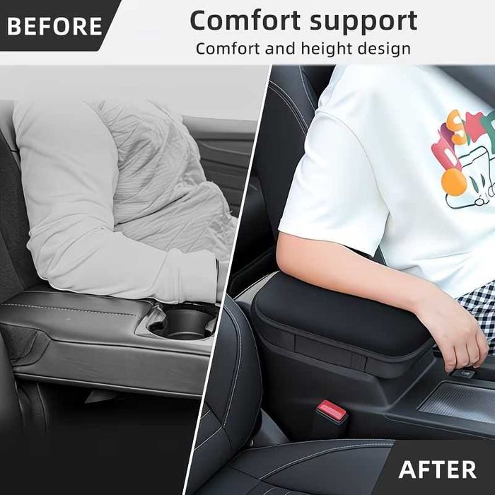 Protectie cotiera, husa burete memory, neagra, NOU NOUA