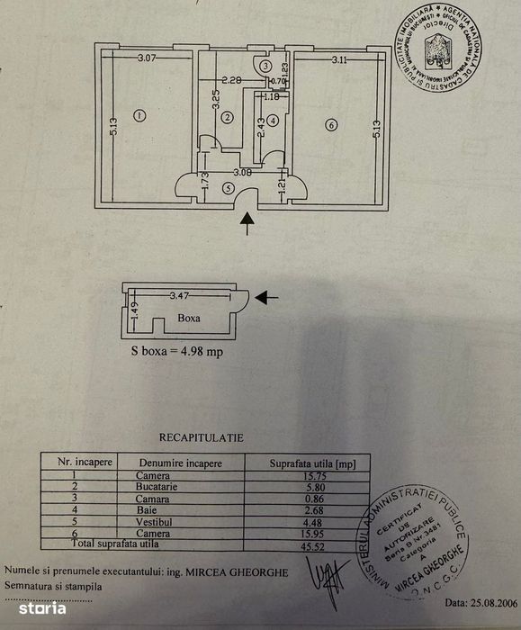 Calea Floreasca complet renovat/mobilat/utilat LUX, DEOSEBIT, boxa, 0%