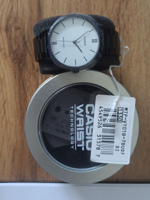 Casio MTP-VT01B-7BUDF Erkaklar soati (YANGI, ORIGINAL, Komplekt)