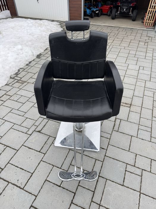 Scaun frizer profesional 3 bucati