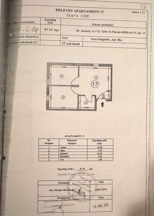 apartament de vanzare