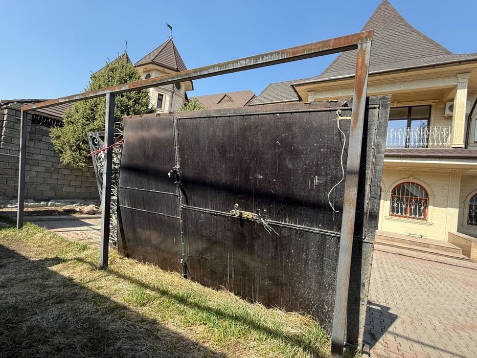 Ворота бу прочные