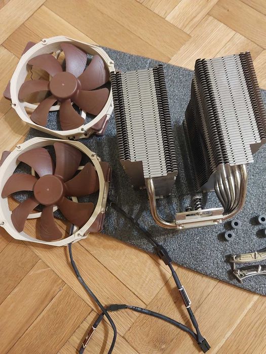 BeQuiet Dark Rock Pro4, Sharkoon A60 RGB, Noctua NH D15 - охладители