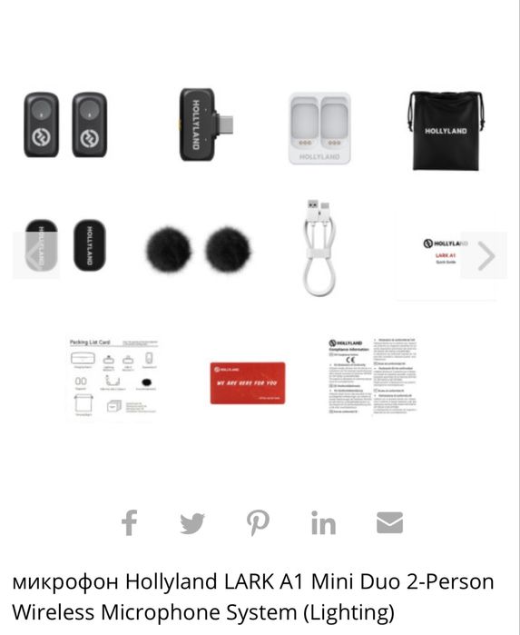 микрофон Hollyland LARK A1