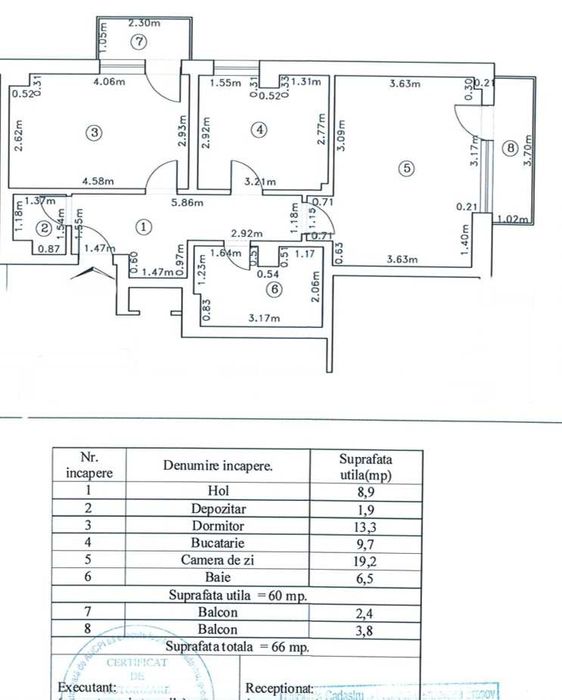 Apartament 2 camere - Panorama deosebita asupra muntilor