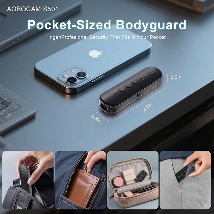 Антишпионски детектор за скрита камера с 99% точност, GPS тракери