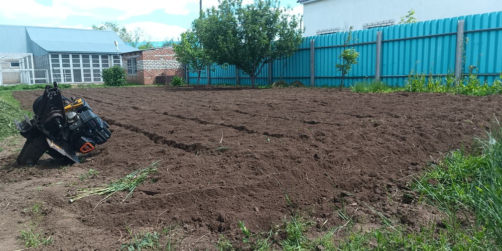Вспашка огорода, дачи и участка