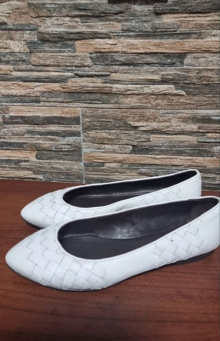 Женские кожанные балетки